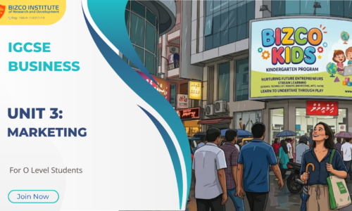 O Level Business: Unit 3. Marketing